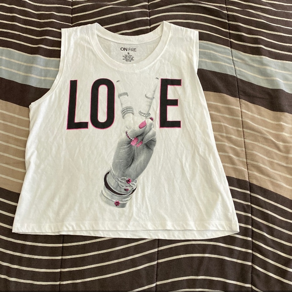 On Fire Love Tank Top